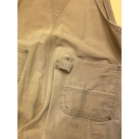 [USED] carhartt ダック地 オーバーオール