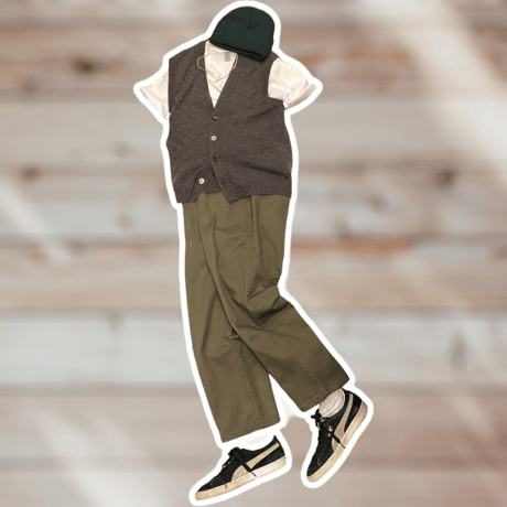 [USED] made in ITALY!! カシミアベスト