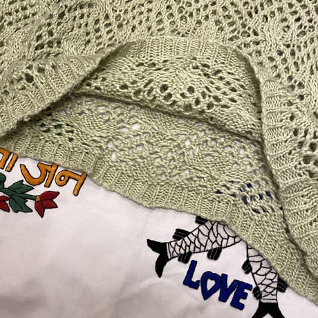 [USED] GOOD color♡かぎ編み KNIT
