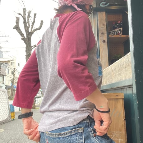 [USED] vintage ラグラン Tee
