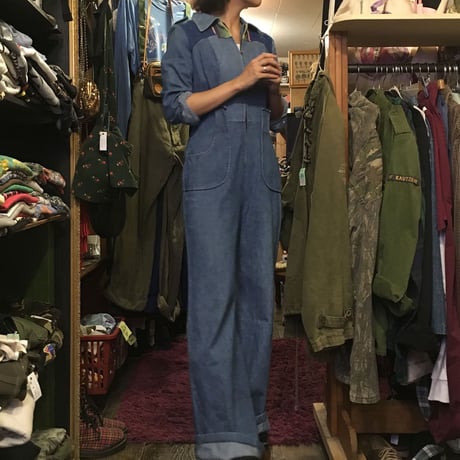 [USED] DENIM jump suit