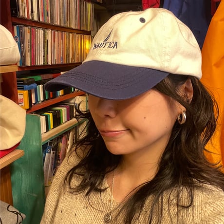 [USED] ”NAUTICA” ロゴコットンCAP