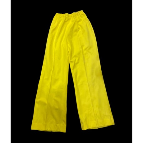 [USED]YELLOE🟨タックパンツ