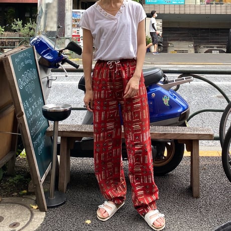[USED] 渋めのアフリカンバティックPANTS！