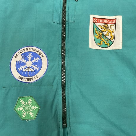 [USED] vintage "SCCV" コットンパーカー