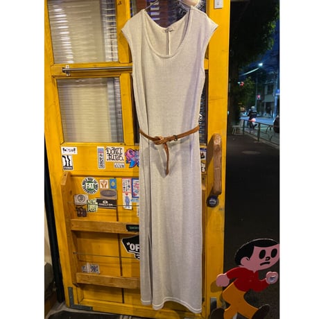 [USED] ニットマキシ丈ワンピース