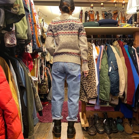 [USED] L.L.Bean ノルディック柄KNIT⛄️