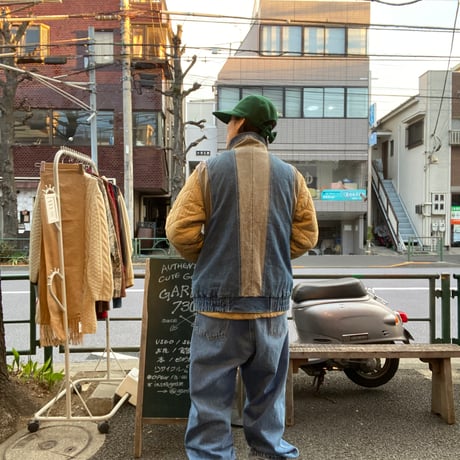 [USED]ベルト付きDENIME VEST