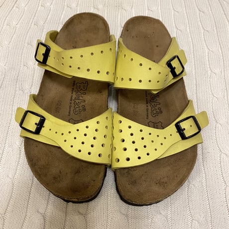 [USED] BIRKEN STOCK SANDAL "Birki's" YELLOW