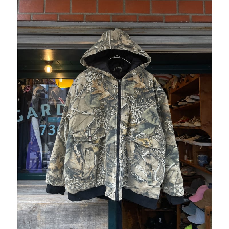 【お値下げ可能】リアルツリーアウター USED] リアルツリー柄 中綿JKT | garden730