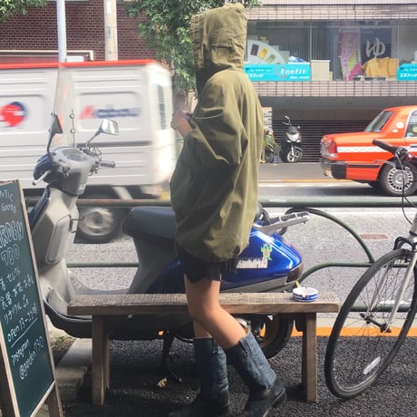 [USED]  ”for big boys”ARMY PARKA