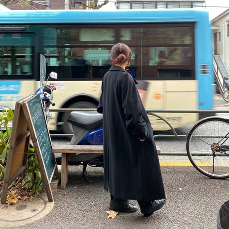 [USED] Blackロングコート