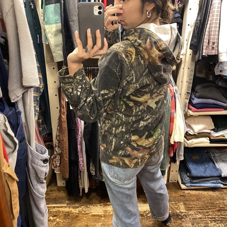 [USED]  カモ柄 RUSSELL  PARKA