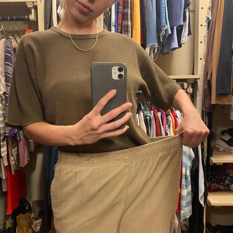 [USED] やわらかコーデュロイ イージーPANTS