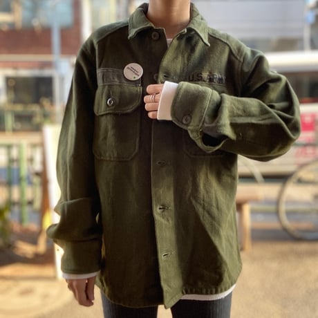 [USED] US ARMY ウールシャツJKT