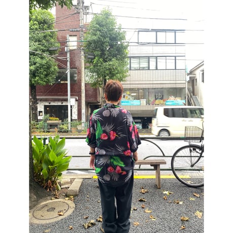 [USED] OLD HAWAII レーヨン アロハ made in USA🌺