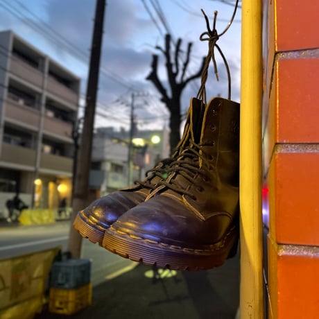 [USED] Dr.Martens 8Hole HEEL　made in England🇬🇧