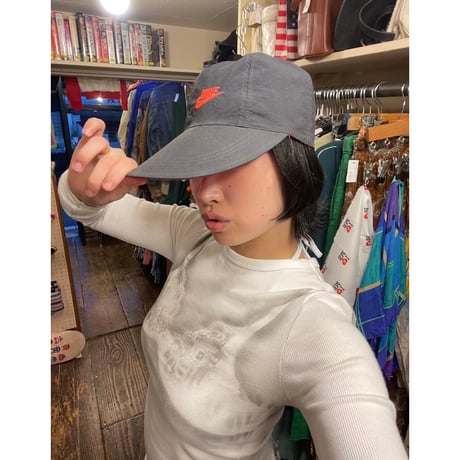 [USED]"NIKE" リバーシブルNylon CAP