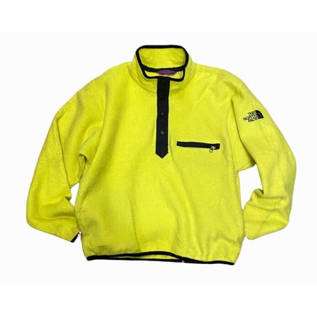 [USED] THE NORTH FACE  蛍光イエローフリース