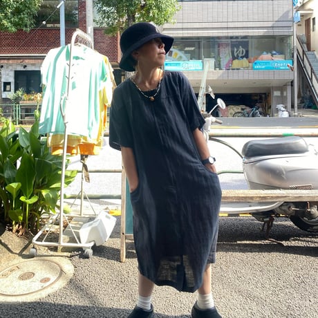 [USED] シンプルBLACK ワンピース🖤