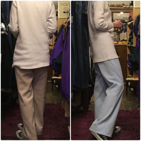 [USED] 70's POLY PANTS♡