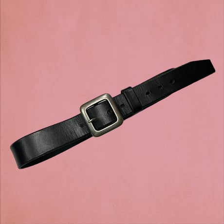 [USED] BLACK Leather Belt