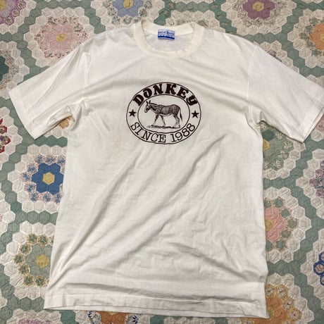[USED]  80's OLD DONKEY Tee