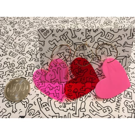 [BENICOTOY] ♡ フープピアス  / 大