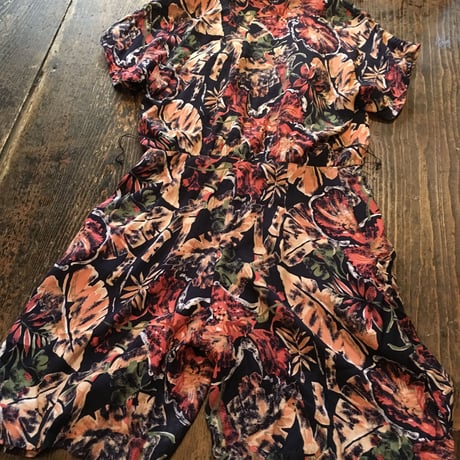[USED] 南国柄オールインワン