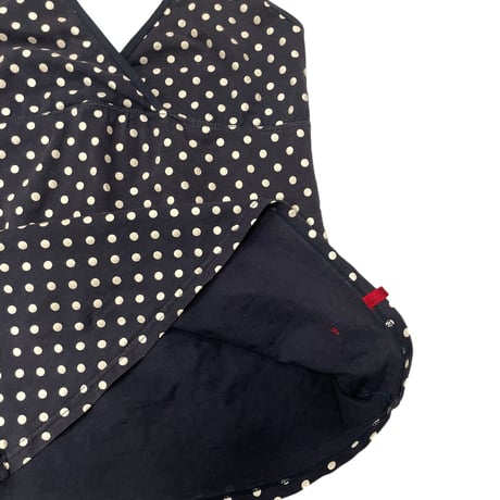 [USED] ドットのホルターネックTOPS