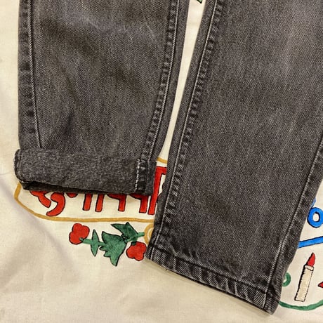 [USED] 80's Lee BLACK DENIM！