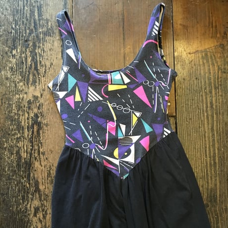 [USED] 80’s エアロビ風 サロペット