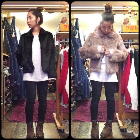 [USED]ラビットファーJKT