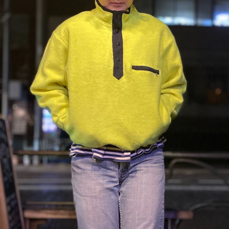 USED] THE NORTH FACE 蛍光イエローフリース | garden730