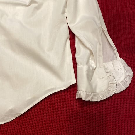 [USED] made in U.S.A. FRILL SHIRT♡