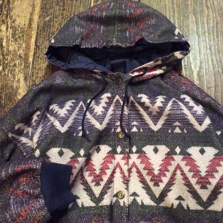 [USED] リバーシブルPARKA ！ made in ウクライナ.