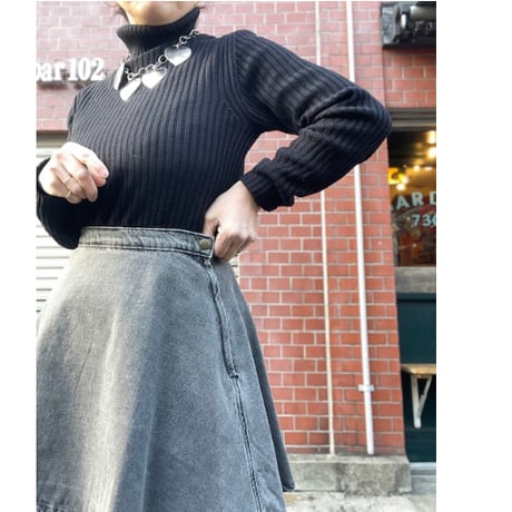 [USED] American apparel デニムミニスカート🩶