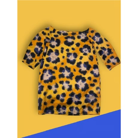 [USED] KENZOレオパードワンピース 🐆
