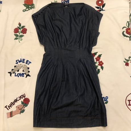 [USED] KAREN WARKER コットンワンピース