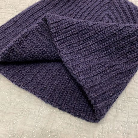 [USED] "American Apparel" NAVY ビーニー！