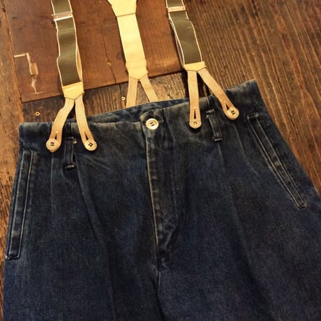 [USED] Ralph Laurenサスペンダーパンツ(サスペンダー別売)