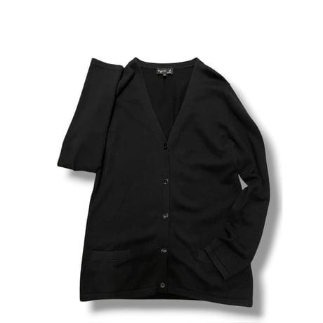[USED] "agnes b" BLACK カーディガン