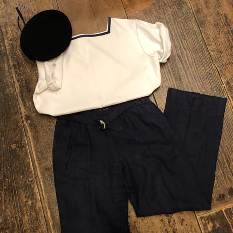 [USED] UK セーラーTシャツ DEADSTOCK♡