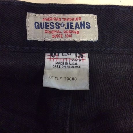 [USED] GUESS BLACKデニムパンツ