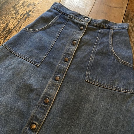 [USED] OLD  Denim skirt