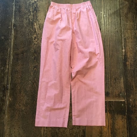 [USED] ピンクの イージー パンツ