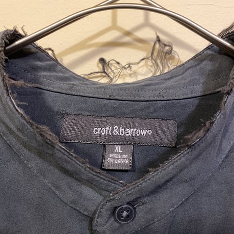 [USED] スウェード風スタンドカラーSHIRT！