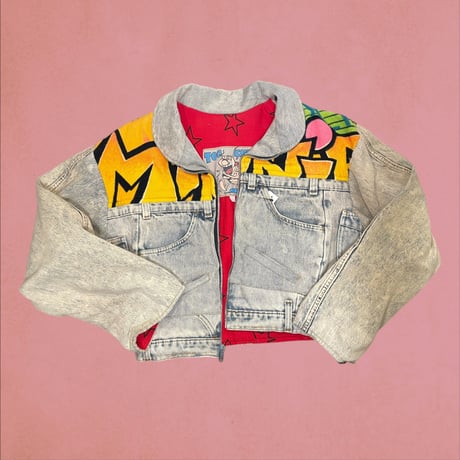 [USED] 90's vintage remake BRAND "TOO CUTE" デニム JKT