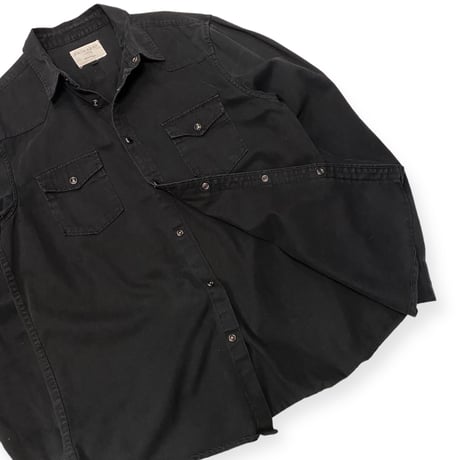 [USED] BLACK ウエスタンシャツ