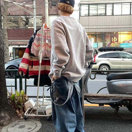 [USED] "Blue Ribbon Pub" sweat クルーネック